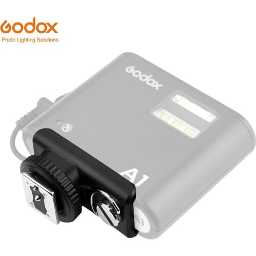 Godox A1 Mobile Phone Smart Flash Hot Shoe Bracket Camera DSLR Hot Shoe Adapter Converter for Canon Nikon Sony Fuji Olympus