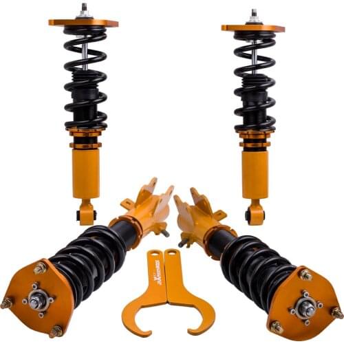 Coilovers Struts for Nissan Sentra Sedan 4-Door 00-06 Shocks with Camber Plate Shock Struts Adj. Height