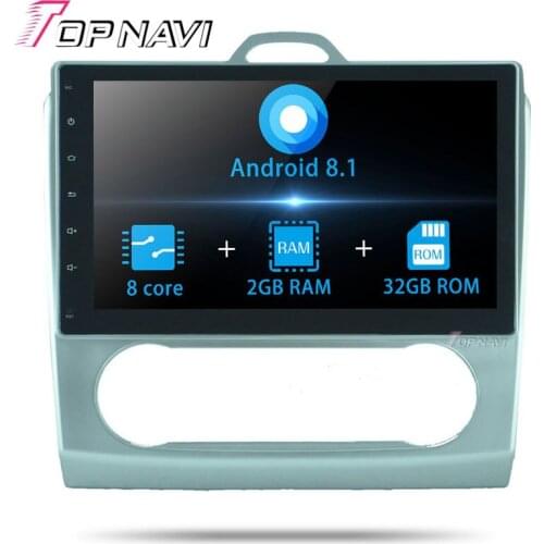 2 din Car Radio Autoradio 10.1'' Android 8.1 For Ford Focus 2008 2009 2010 2011 Car GPS Navigation Stereo Multimedia Player