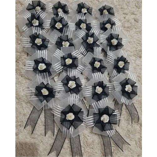 Bohça Ornament Black White (1 Pcs) wedding bride mariage хна henna