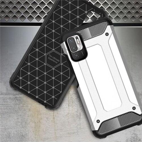 For Xiaomi Poco M3 Pro 5G Case Cover for Xiaomi Poco M3 Pro 5G 4G Phone Cover Rubber PC TPU Hard Shell Capa Heavy Duty Armor
