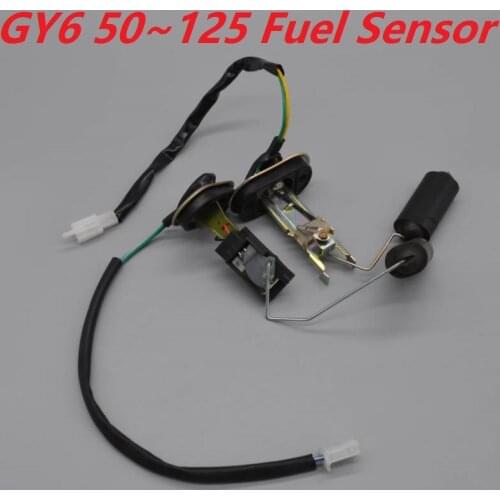 Fuel Pump Sending Unit Gauge Float Sensor For Scooter Moped Dirt Bike ATV GY6 50cc 125cc 150cc Fuel Level Sensor Float Gauge Kit