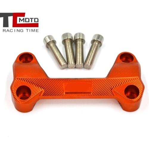 FOR DUKE 390 125 200 250 Motorcycle CNC Handlebar Risers Top Cover Clamp fit for KTM DUKE 390 200 125 250 Duke 390 Duke250