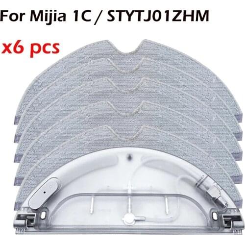For Xiaomi For Mijia 1C STYTJ01ZHM Water Tank Hepa Filter Brush Mop Rag Replacement Robot Vacuum Cleaner Spare Parts