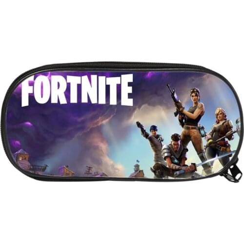 Fortnite Pencil Case Bag Kid Student Child Game Printed Pen Box Pouch Stationery Battle Royale School Supplies Big Capacity