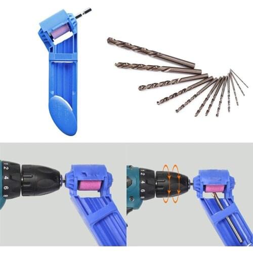 Corundum Grinding Wheel Drill Bit Sharpener Titanium Drill Portable Drill Bit Powered Tool Parts