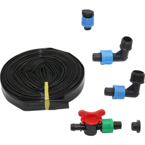 20/40/80m Agriculture Drip irrigation tape Greenhouse Watering System 16mm Drip tape 15/20/30cm Space Soaker Hose