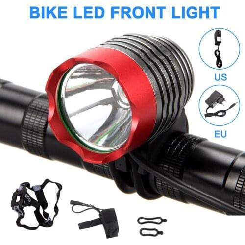 2019 Hot Bike LED Front Light Rechargeable Waterproof Cycling Headlight for Bicycle ASD88
