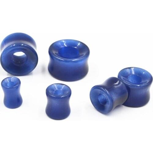 Lot60pcs Cats Eyes Stone Ear Tunnels Hollow Expanders Earlets Plugs Ear Piercing Body Jewelry Free Shippment Gauges 6-16mm