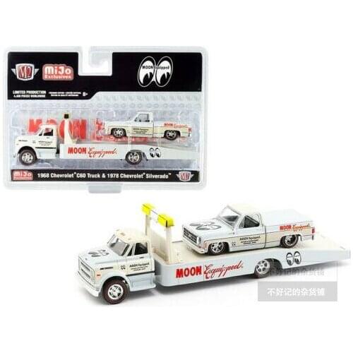 M2 machines 1:64 1968 Chevrolets c60 truck Collection Metal Die-cast Simulation Model Cars Toys