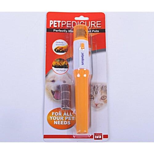 Pet Nail Clipper Polisher Electric Claw Sharpener Cat Dog Finger Paws Automatic Grinding Trimming Grooming Tools Pet Supplies
