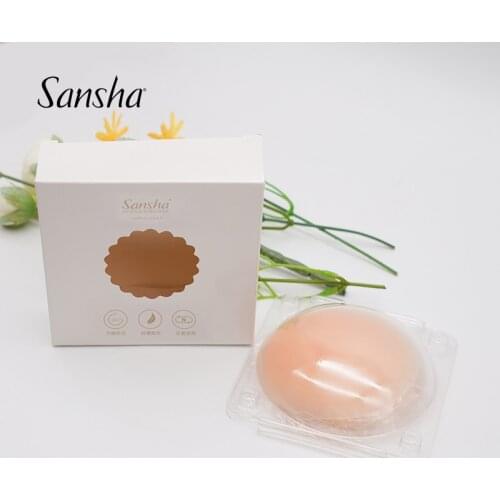 Sansha Reusable Silicone Invisible Bra Pad For Ballet Dance Self Adhesive Nipple Breast Cover Nubra