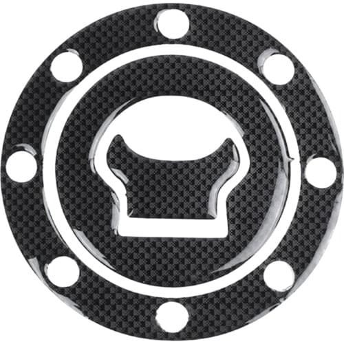 New Cover Sticker Carbon Fuel / Gas Cap Cover Pad Sticker for SUZUKI GSXR 600 750 1300 SV 1000 GSFT 1200 Bandit Black