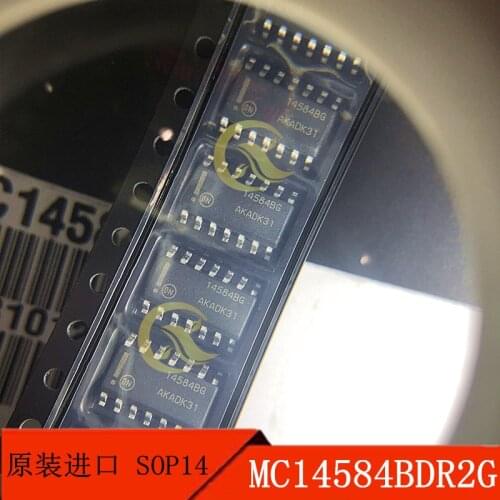 10PCS MC14584BDR2G patch SOP14 14584bg hexagonal Schmitt trigger original products