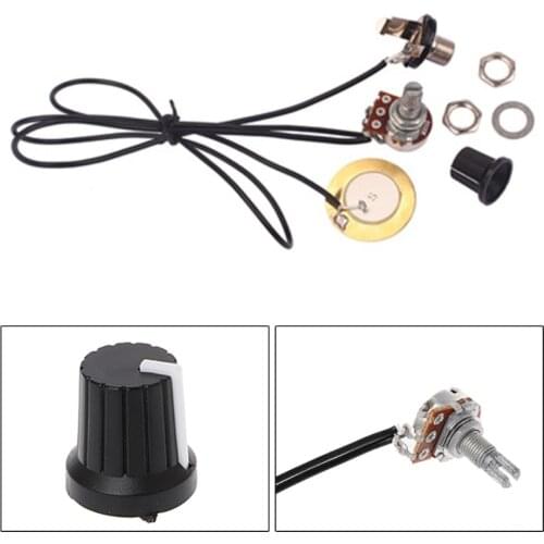 Piezo Transducer Pickup Amplifier for Guitar Violin Ukulele Banjo Cigar Box Copper Sheet Electronic Circuit Pickup