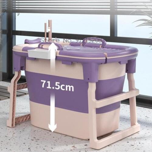 Pure Cypress Bathtub Adult Foldable Bathtub Household Full Body Thickened Adult Bathtub Bathtub Bathtub Bathtub Bathtub