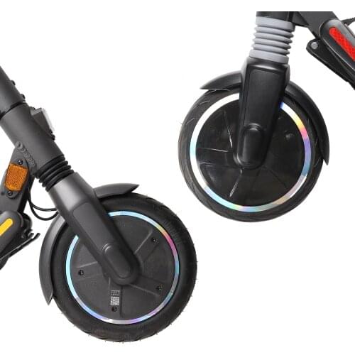 Scooter Wheel Hubs Protective Reflective Sticker For Xiaomi Mijia M365 Pro Electric Scooter For Ninebot ES/G30 Max Scooter Parts