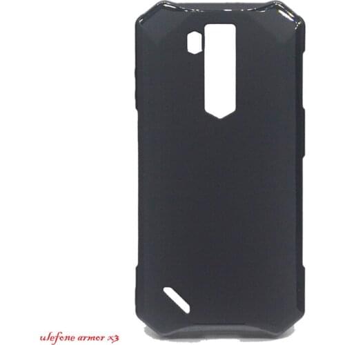 For Ulefone Armor X3 Case TPU Silicone 5.5inch Clear Anti-Knock Protective Back Cover For Ulefone Armor X3 Mobile Phone Bumper