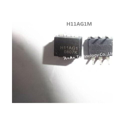 1000PCS H11AG1M H11AG1 OPTOISO 7.5KV TRANS W/BASE 6DIP Original Best quality