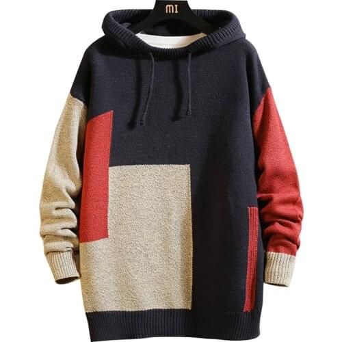 2020 Turtleneck Sweater Men Wool Pullover Mens Sweaters Stripe Turtle Neck Male Jumper Casual Thermal High Quality knit Sweter