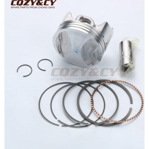 4 Valves 58.5mm/15mm Big Bore High Quality Piston & Piston Ring for SYM Symply / Orbit 150 VS / Red Devil 125 Fiddle II 125 4V