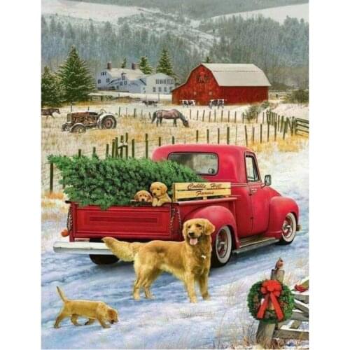 Diamond Painting Landscape 5D Diamond Painting Needlework Diamond Painting Full Drill