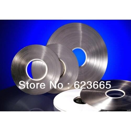 Free Shipping! 99.9% pure nickel plate 0.1*7mm 18650 lithium battery nickel strip / sheet li-ion battery nickel belt