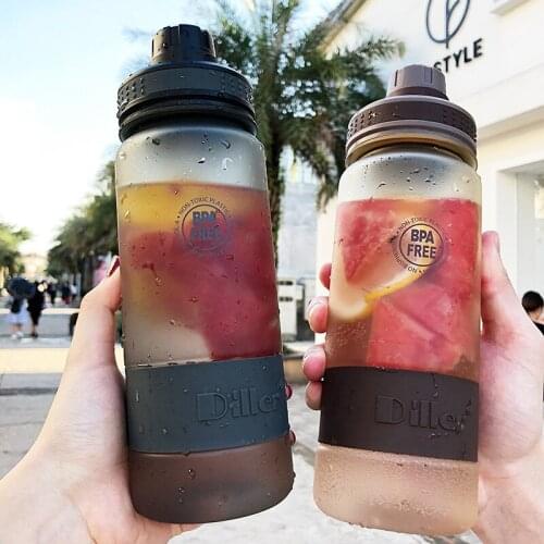700ML/900ML Water Bottle Tritan Travel Sports Portable Drinkware Leakproof Camping Hiking Plastic Water Bottles BPA-Free