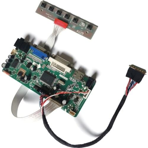 For B156XW02/B156XW03/B156XW04/B156XW06 VGA+DVI screen 40-Pin 1366*768 LED 60Hz LVDS M.NT68676 display controller board kit