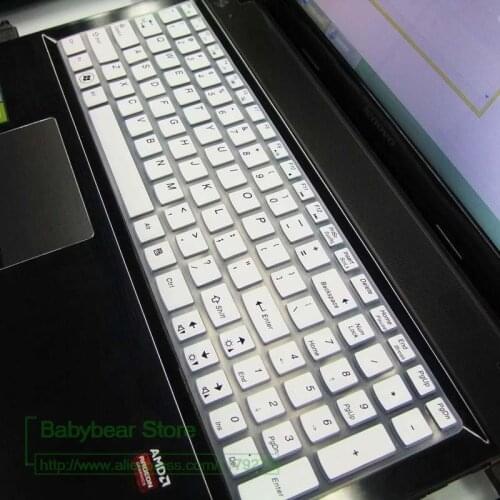 For Lenovo 15.6 inch Lenovo Y50 Z50 G50 P500 P580 U510 U530 S510p Flex 15 G575 G580 G585 G700 G710 New Silicone keyboard cover