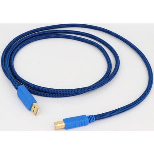Hi-End GT2 High performance Audio USB-B (A to B) usb cable, 0.6M HIFI USB Audio Cable