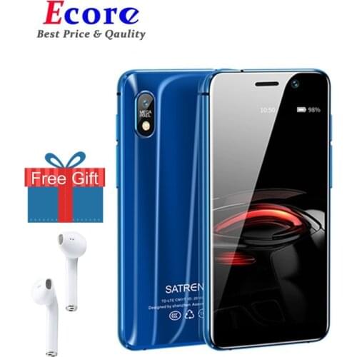 Mini Smartphone 3.22" Dual 4G LTE MTK6739 Quad Core 2GB+16GB GPS Ultra Thin Telephone Smallest Android Mobile Phone Satrend S11