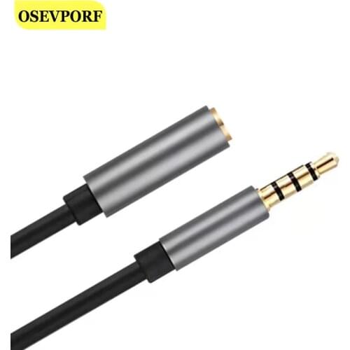 Male to Female 3.5mm Adapter AUX Jack3.5 Audio Extension Cable Cord Auxiliary Headphone Earphone Speaker Stereo Audio Cable Cord
