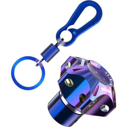 Universal CNC Key Bit Hexagon Key Tip Anti-theft motorcycle key cover quad lock Key Head Aluminum Car Truck Key Head Decoration