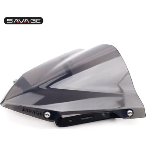 Motocycle Windshield For YAMAHA MT 07 2019 MT07 2020 MT-07 PVC Wind Deflectors Moto FZ07 FZ 07 2017 2014 Accessories Windscreen