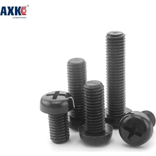 Screws For Laptops 2021 Axk 100pcs M1.6/m2/m2.5/m3 Din7985 Gb818 Stainless Steel Cross Recessed Pan Head Screws Phillips Bolts