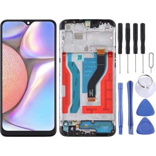 LCD Screen and Digitizer Full Assembly With Frame for Samsung Galaxy A10s