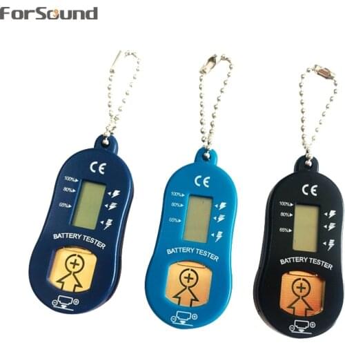 10pcs Digital Battery Tester For Testing Hearing Aid Battery Batteries