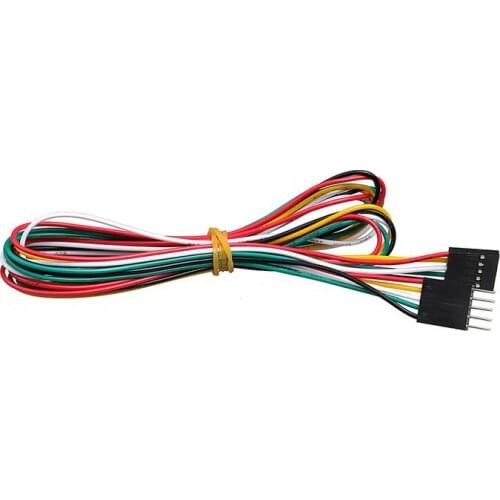 100cm 5pin Male to female DuPont line female to female 5P 1m rehearsal line male to male 5pin electronic line for 3D printer