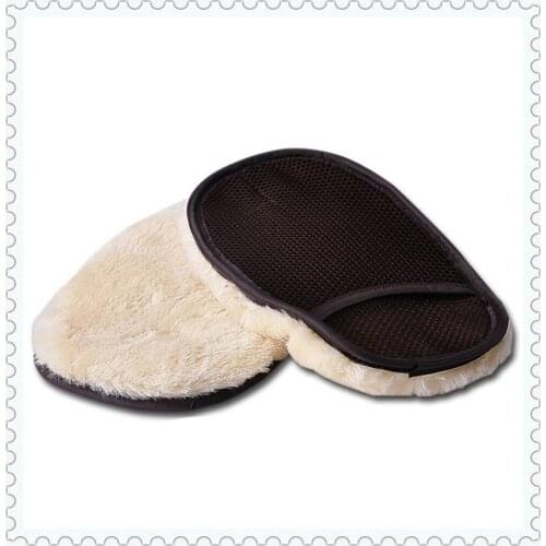 2021 Car Styling Wool Soft Wash Cleaning Glove Accessories for KIA-RIO III Saloon X-LINE IV Hatchback