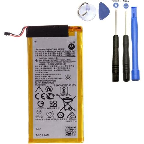Battery For Moto G5S Plus Battery Dual XT1791 XT1792 XT1793 XT1794 XT1795 XT1805 HG30 2810mAh with tools