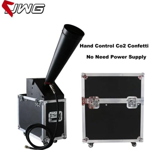 Free Shipping With Flightcase Co2 Jet Confetti Paper Cannon Wedding Shooter Party Event Launcher Confetti Cannon Machine