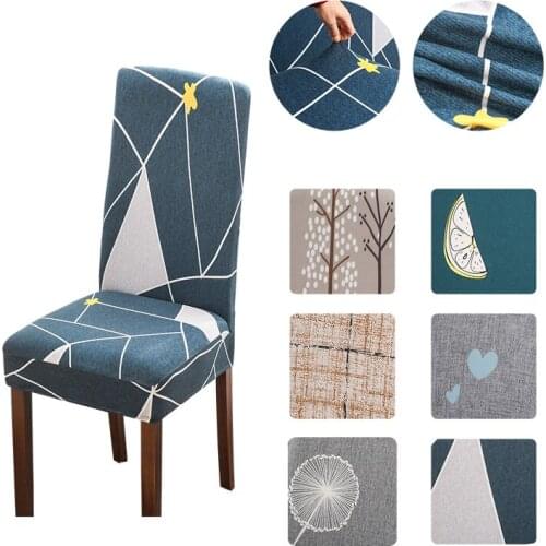 Chair Covers Spandex Elastic Chair Cover for Sofa and Armchairs Cover for Office with High Back Covers for Chairs for Kitchen