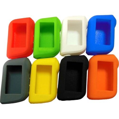 A93 A96 Keychain Silicone Cover Key Case for Starline A93 A39 Two Way Car Alarm Remote Controller A63 LCD Transmitter