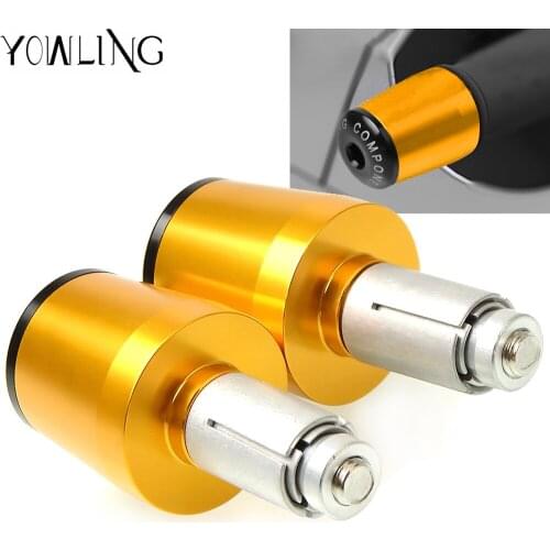 CNC motorcycle handlebar handle bar grips ends for yamaha tmax 500 t max 530 2008-2016 For HONDA CBR 1000RR 2004 2005 2006 2007