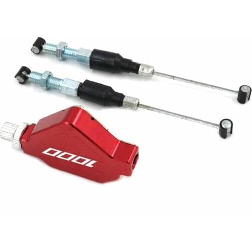 For KAWASAKI Z1000 Z 1000 2010 - 2016 2015 2014 2013 Green Motorcycle Accessories Stunt Clutch Lever Easy Pull Cable System CNC