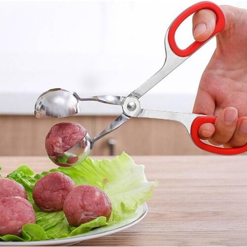 Meatballs with rubber clamps, stainless steel used for kitchen pork beef gnocchi machine cooking tools kitchen gadgets