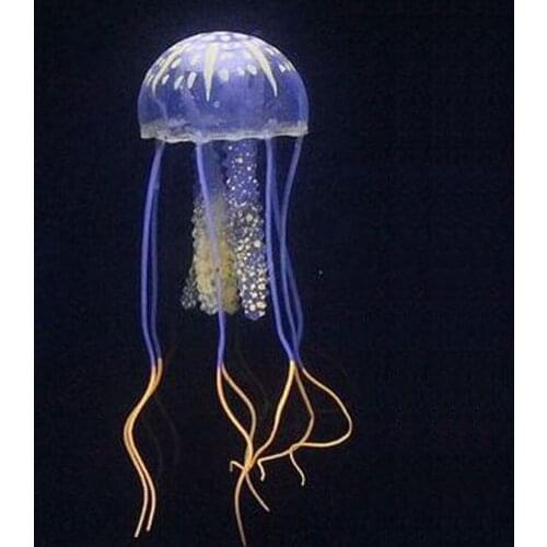 Silica Gel Simulation of Jellyfish Fish Tank and Aquarium Decoration Accessories Home Decor Fish & Aquatic Pets Dia