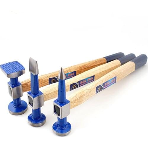 Car Sheet metal hammer dent repair remover tool Flat head/pointed /Square head hammer for electrician woodworking Industrial