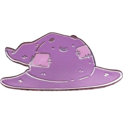 Kawaii Wizard Magic Branch Hat Badge Pastel Aesthetic Pin Fans Collection